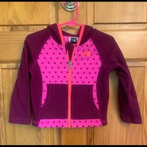 North Face fleece 2T